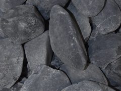 galet noir basalte