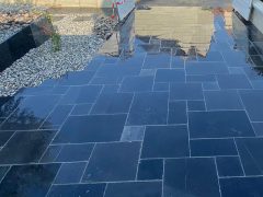 Dallage pierre bleue
