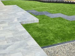 dallage travertin bleu