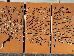 panneau déco Corten